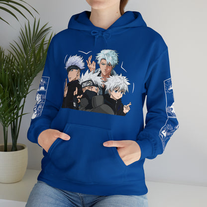 White Hair  - Hoodies