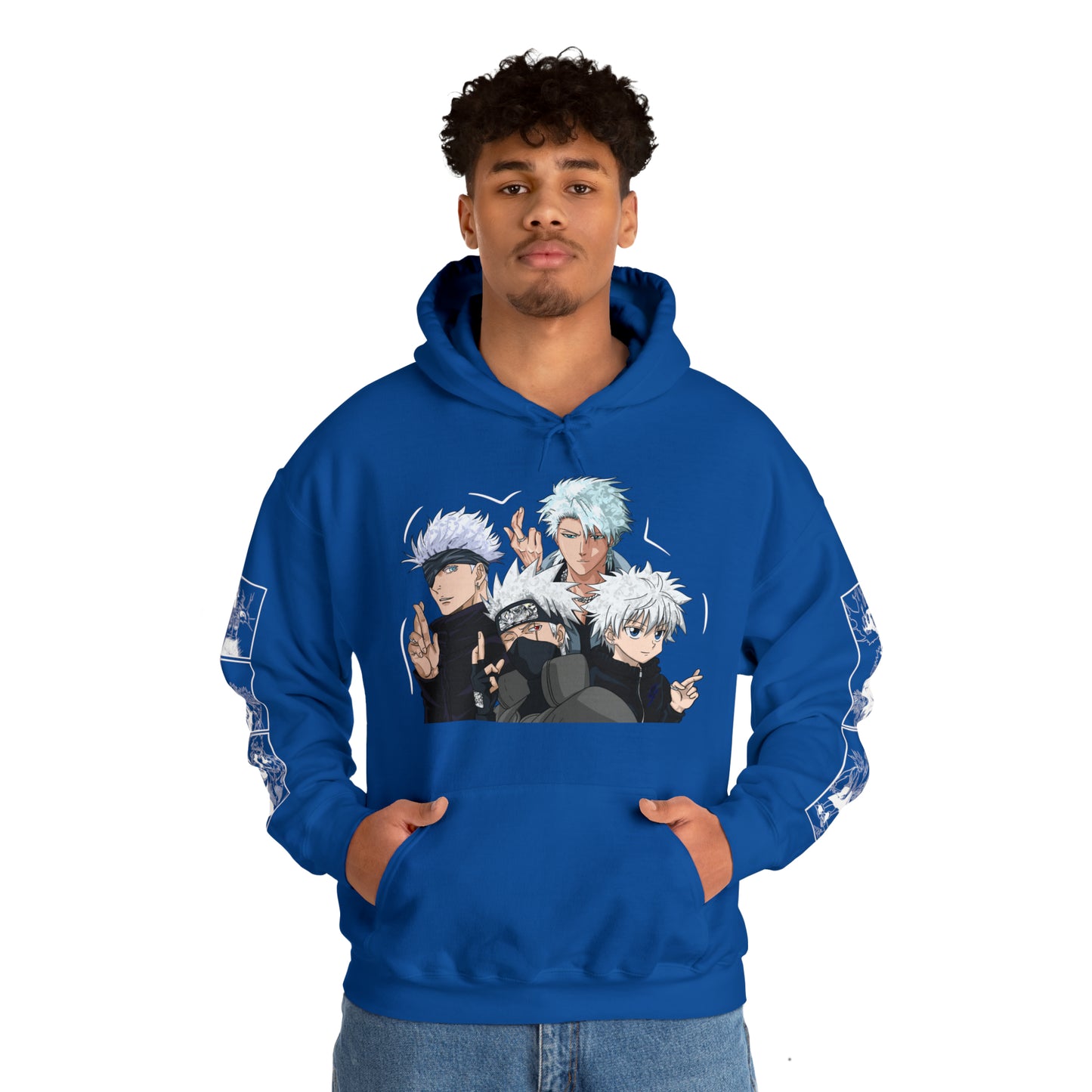 White Hair  - Hoodies