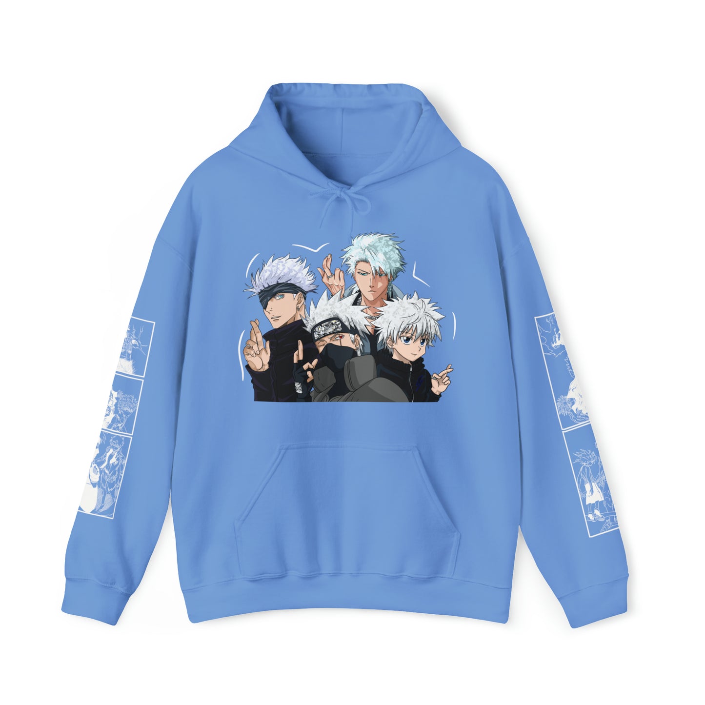 White Hair  - Hoodies