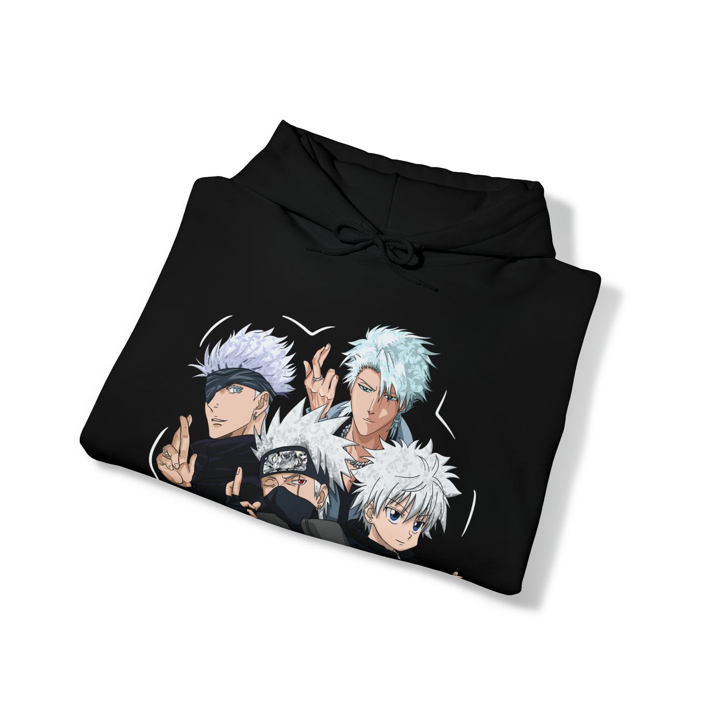 White Hair  - Hoodies