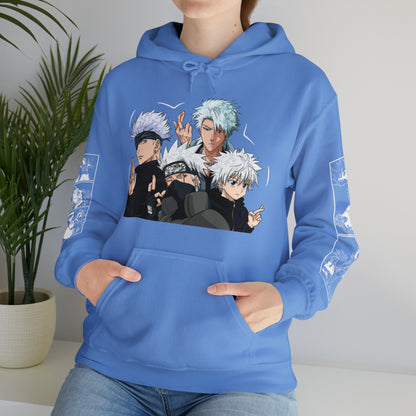 White Hair  - Hoodies