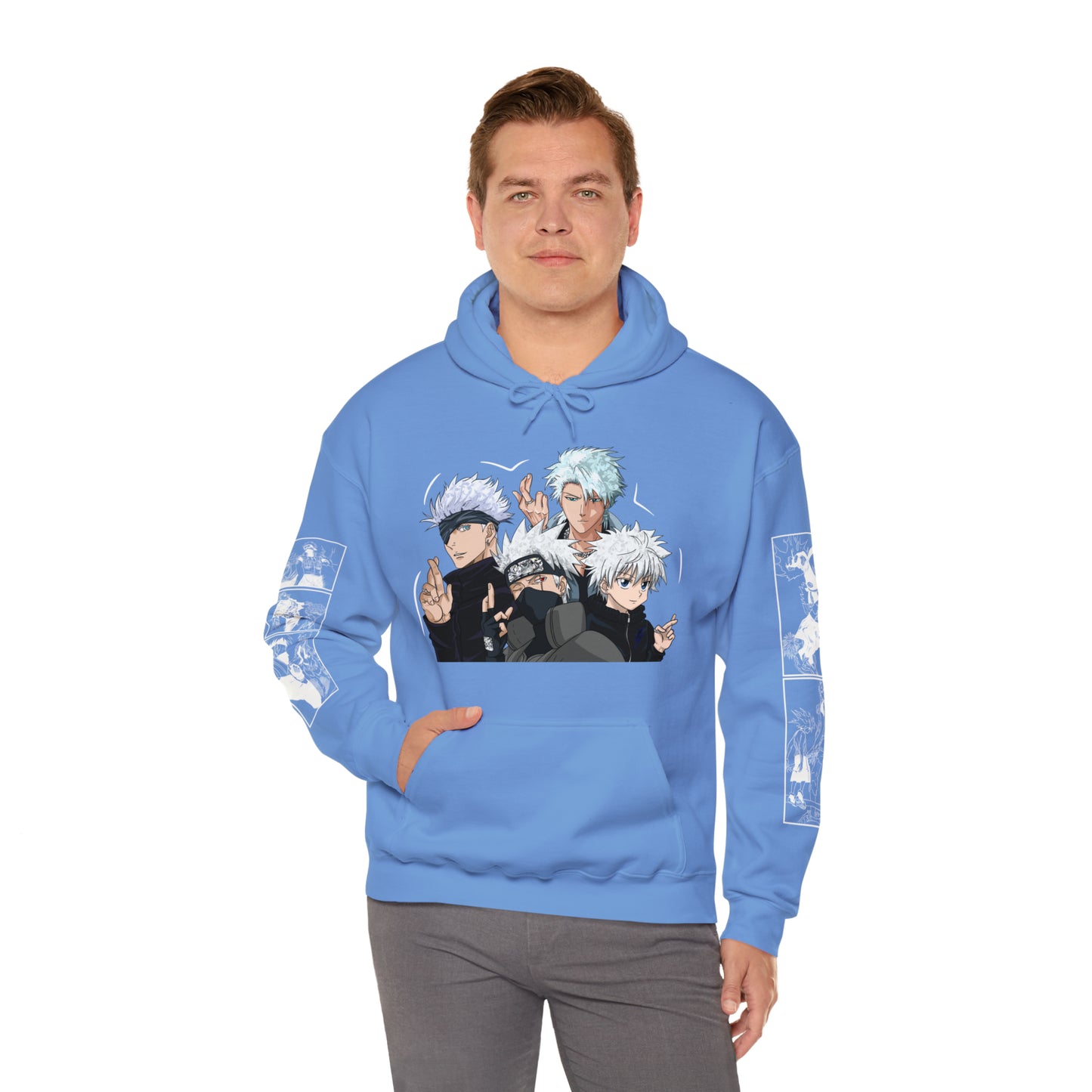 White Hair  - Hoodies