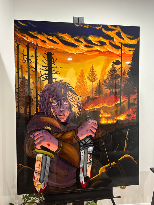 Original Painting Thorfinn 48''x36''