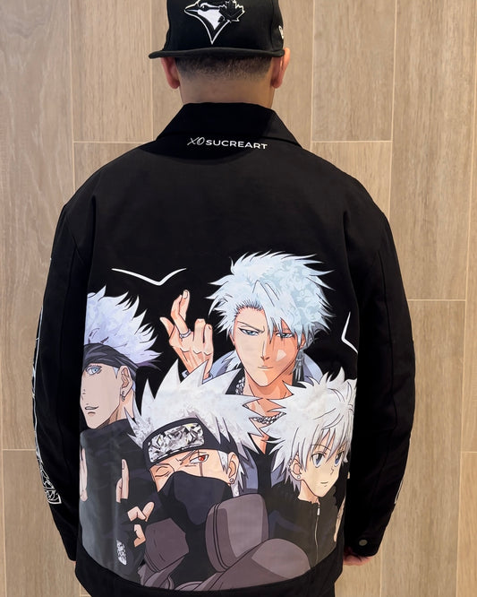 XO Signature Jacket - White Hair - PreOrder