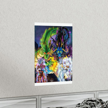 Heroes & Dragons - Premium Matte Vertical Posters