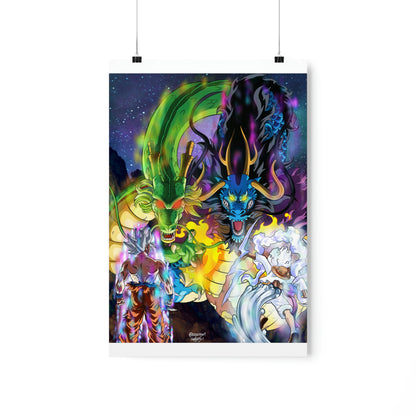 Heroes & Dragons - Premium Matte Vertical Posters